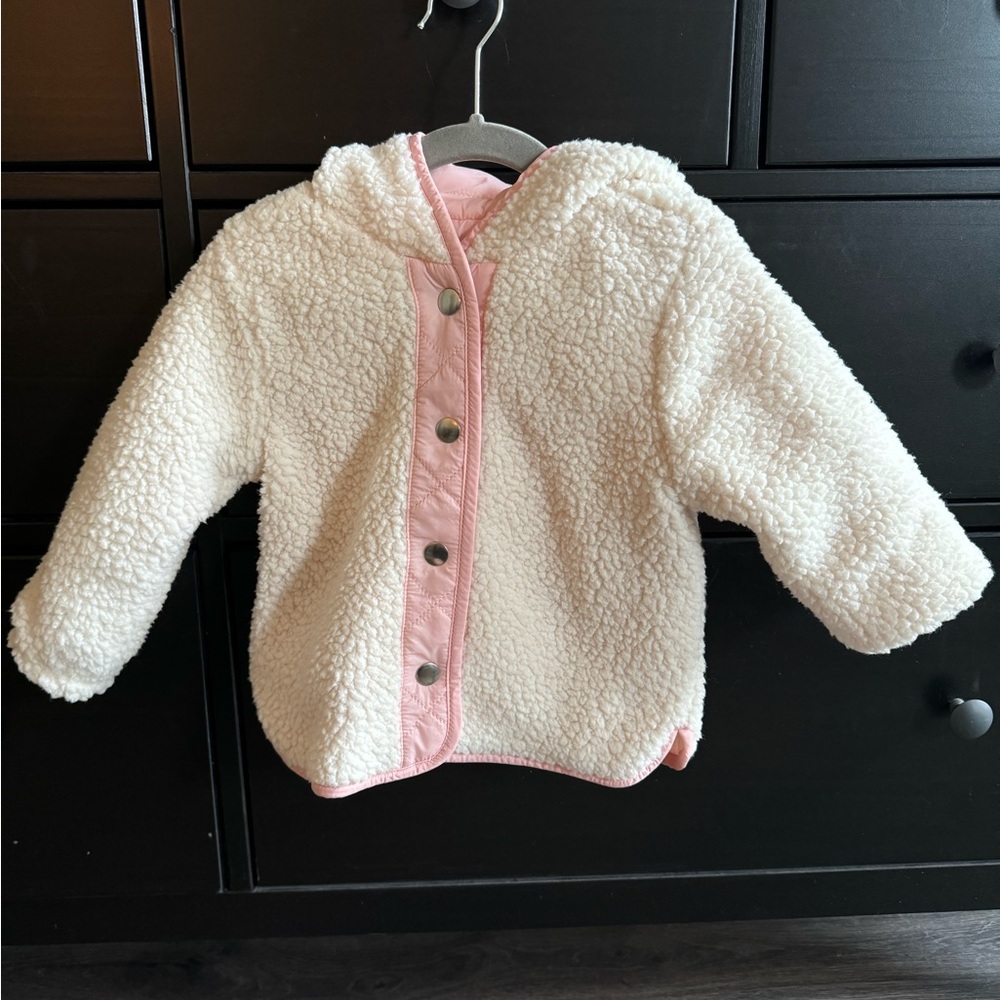 H&M Reversible fleece/puffer jacket